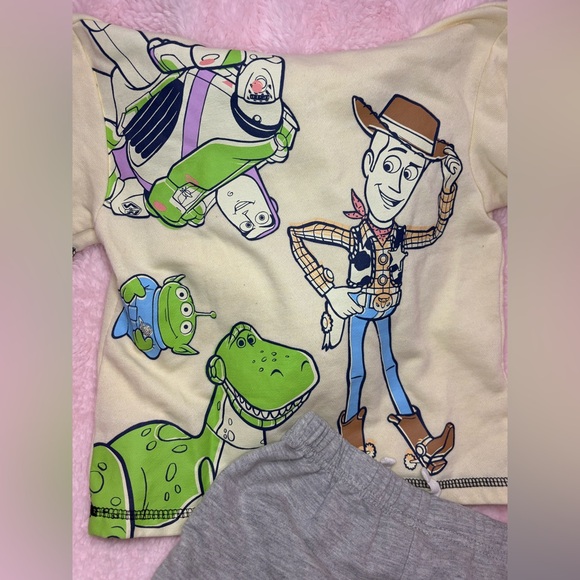 Disney Pixar Toy Story Woody Buzz Lightyear Kid Toddler  Set 4T - Picture 5 of 6